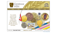 Tablet Screenshot of keystonemint.com